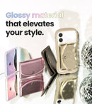 Side Flap Card Wallet <b> Pink </b>