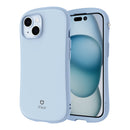 iFace First Class phone case for iPhone 13 14 15 in pastel blue