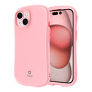 iFace First Class phone case for iPhone 13 14 15 in pastel pink
