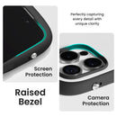 iFace First Class MagSynq case showing raised bezel for screen and camera protection on iPhone 16 series