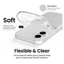 Look in Clear Glitter<b> iPhone 16 Plus <b>