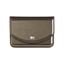 Side Flap Card Wallet <b> Black </b>