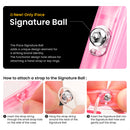 Look in Clear Lolly Strap <b> Violet / Sapphire </b>