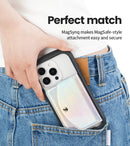 Side Flap Card Wallet <b> Black </b>