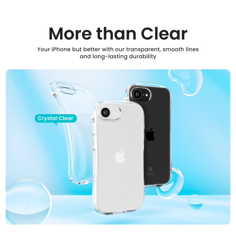 Look in Clear Glitter <b> iPhone 16e <b>