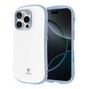 iFace First Class phone case for iPhone 16 Pro in blue and white