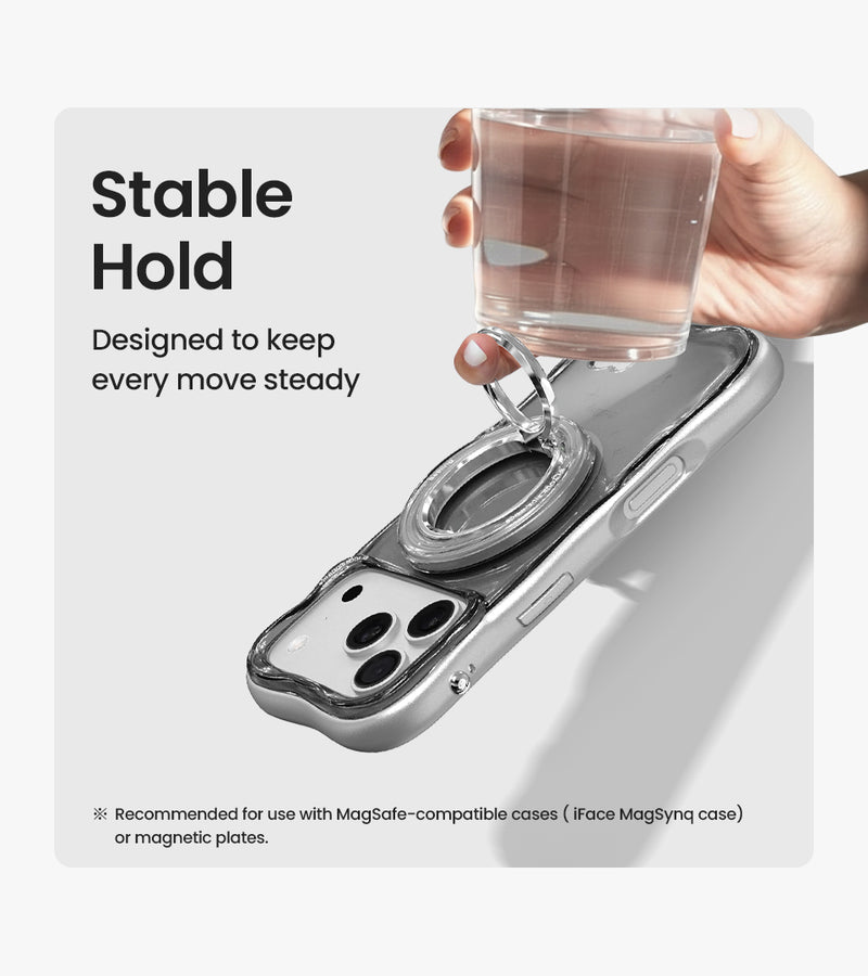 BeBling 2 MagSynq Ring Holder<b>Black</b>