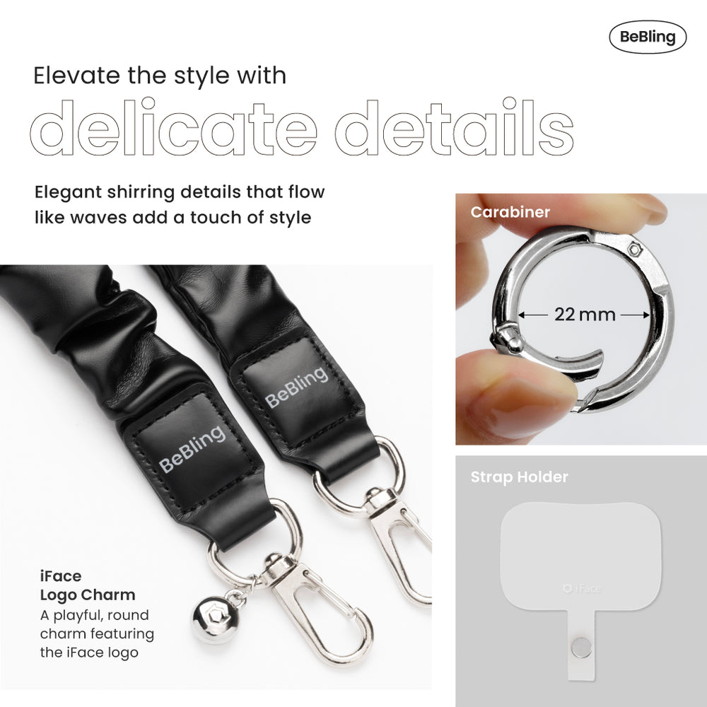 familiar × Bibiy. HAND STRAP BeBling Hand Strap