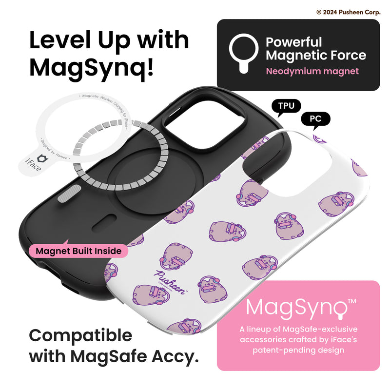 iFace x Pusheen First Class MagSynq <b> iPhone 16 Pro Max<b>