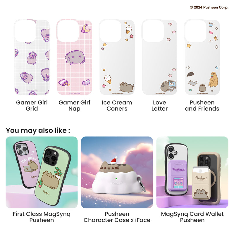 iFace x Pusheen Inner Sheet <b> iPhone 16 </b>