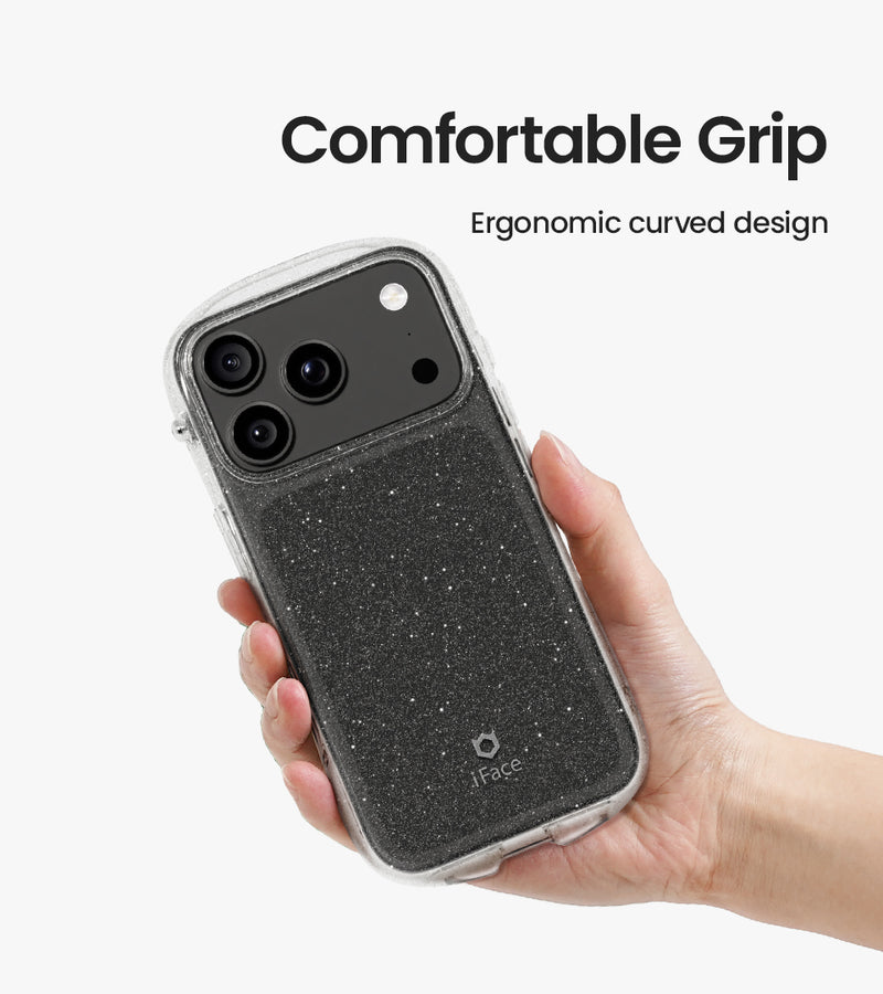 Look in Clear Glitter <b> iPhone 17 <b>