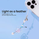 Look in Clear Lolly Strap <b> Peach / Sapphire </b>