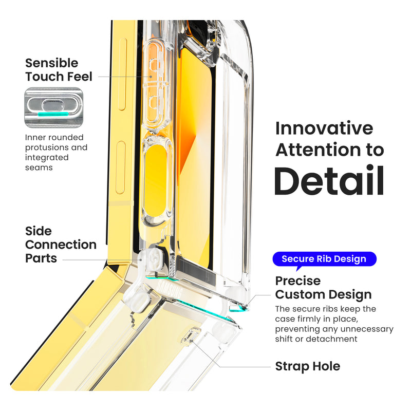 Look in Clear Hybrid Standard <b>for Galaxy Z Flip 6</b>