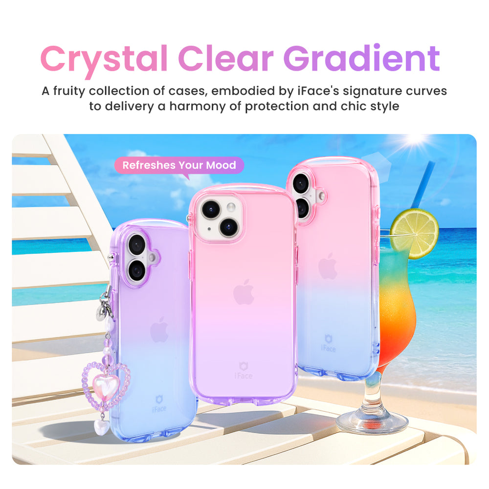 Look in Clear Lolly Peach / Violet iPhone 16