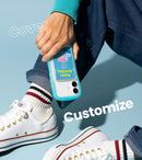 Magsynq Standard Card Wallet Clear <b> Clear Pink</b>