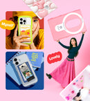 Magsynq Standard Card Wallet Clear <b> Clear Pink</b>