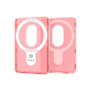 Magsynq Standard Card Wallet Clear <b> Clear Pink</b>