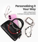 iFace Phone Charm 2way Strap_Red_WhitePearl