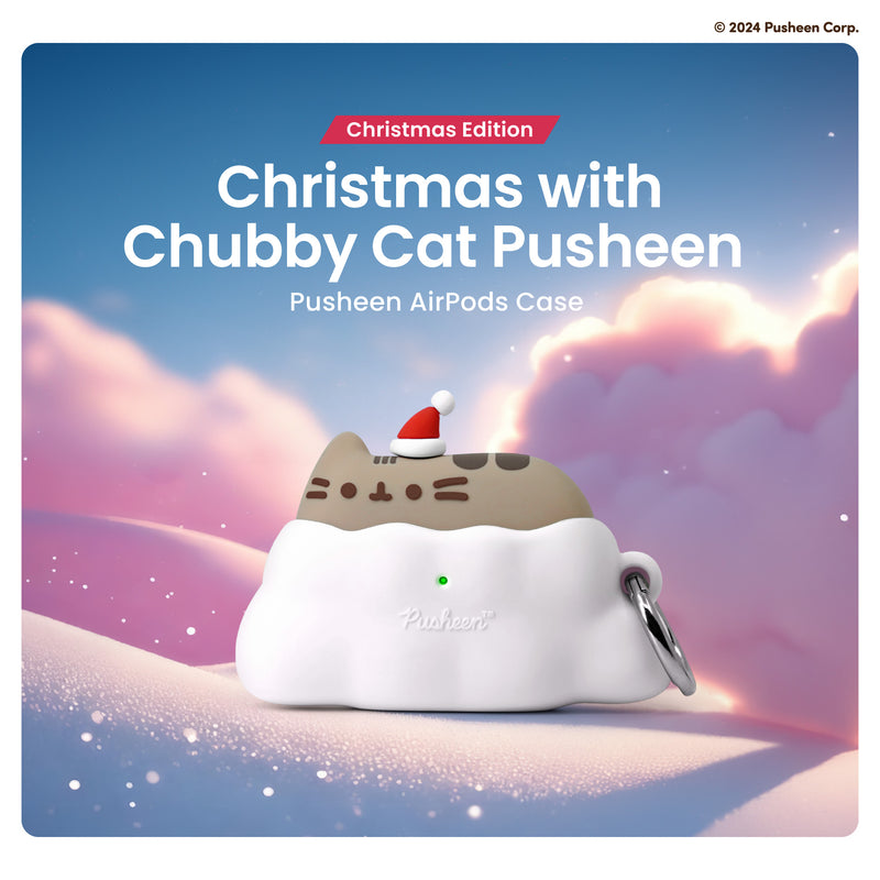 iFace x Pusheen Santa Hat Case <b>for AirPods Pro (2nd / 1st)</b>