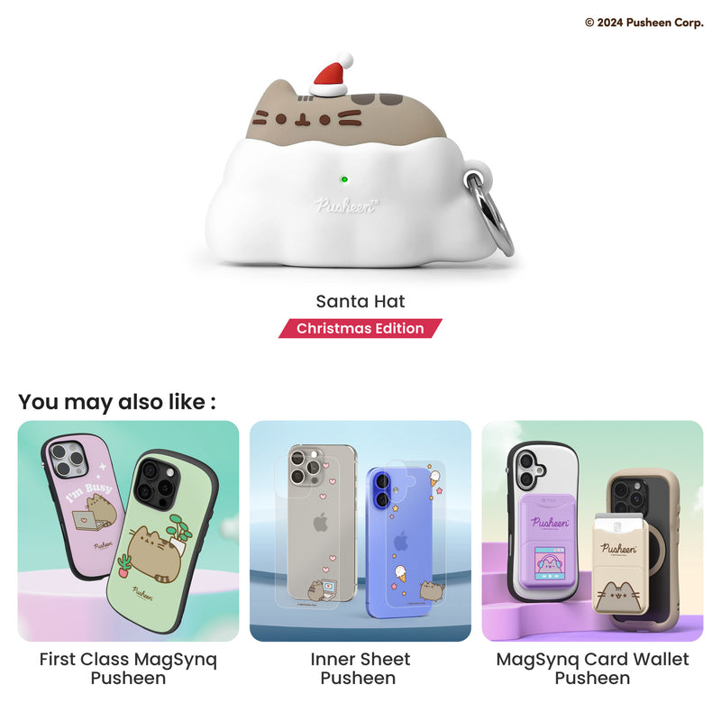 iFace x Pusheen Santa Hat Case <b>for AirPods Pro (2nd / 1st)</b>